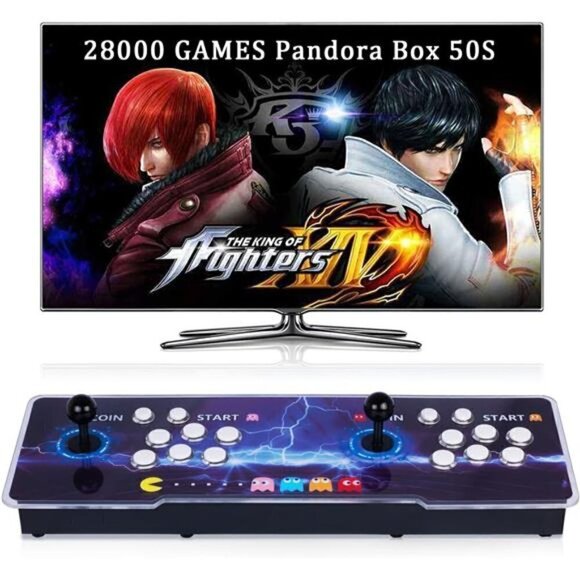 28000 Games Pandora's Box 50S Arcade Game Console Retro Machine PC Projector TV - Picture 1 of 7
